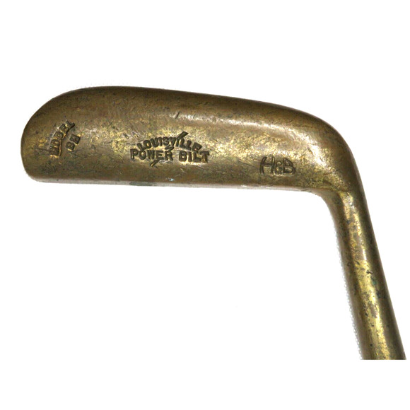 Louisville Other - Antique Vintage Louisville Power Bilt H&B Putter Model BH Original Leather Grip